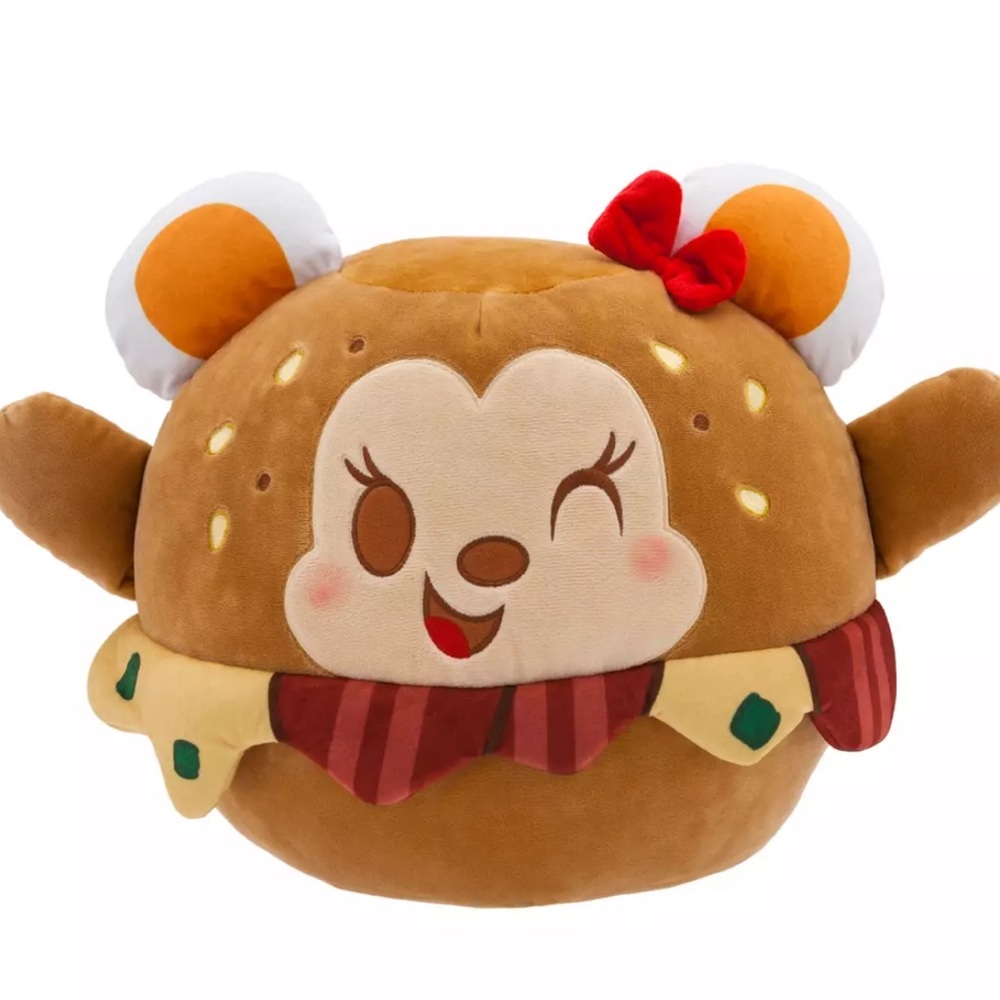 Minnie Mouse Everything Bagel Sandwich Disney Munchlings Plush – Medium 17''